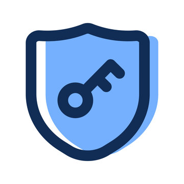 password manager filled line icon