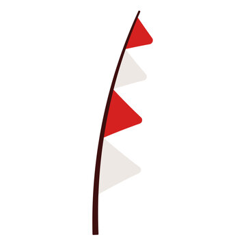 Indonesian Pennant Banner Decoration