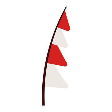 Indonesian Pennant Banner Decoration