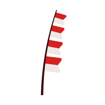Indonesian Pennant Banner Decoration