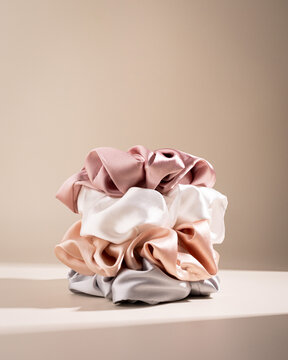 Hair Scrunchie Stack