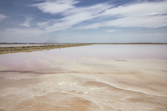Saltworks, Salin-de-Giraud, Bouches-du-Rh&ocirc;ne, Arles, France