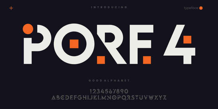 Futuristic Gaming Font for Esport Logo and Cyber Technology Design