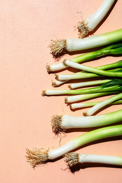 Leeks and scallions