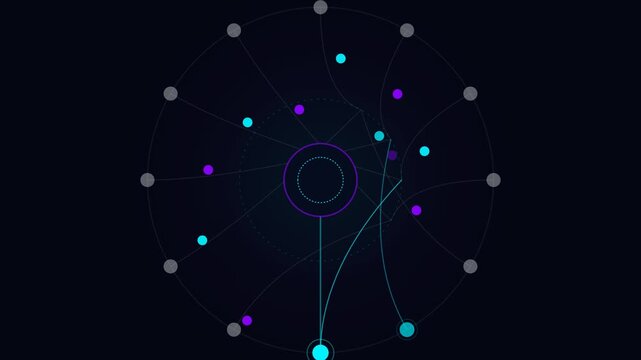 AI technology analyzing digital neural network data stream workflow for time management process integration and system connection performance optimization calculation.