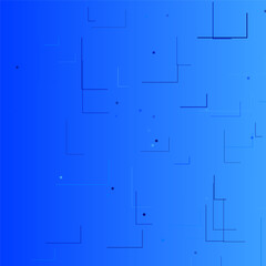 Obraz premium Geometric shapes, blue background, abstract design, vector graphics