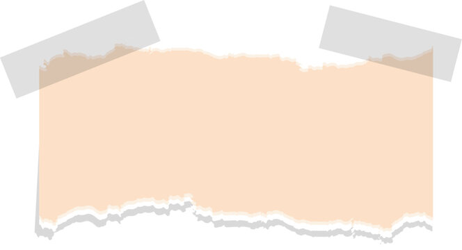 Orange abstract mountain range illustration