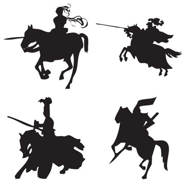 Caballeros medievales