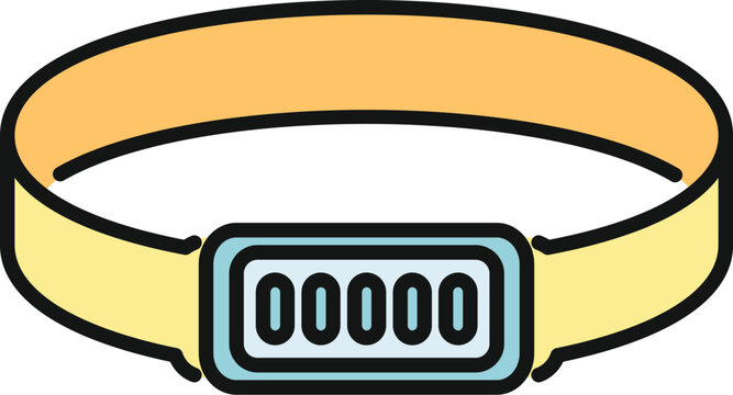 Fitness tracking wearable showing activity monitoring pedometer