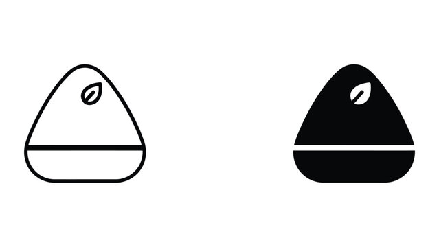 Aroma diffuser icon vector outline and solid