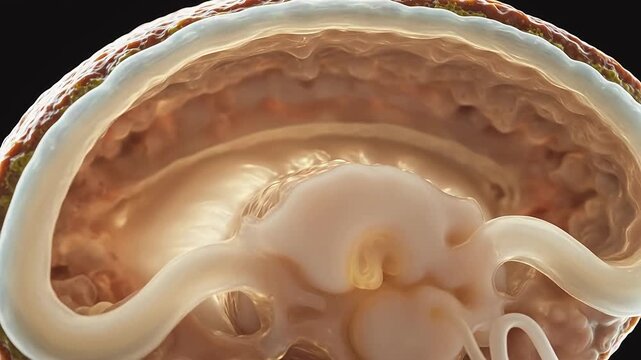 Week 3 Neural Tube Formation - Human Embryonic Development Scientific Animation
