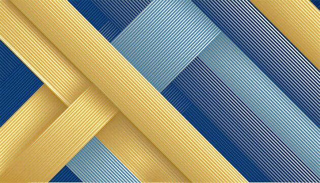 Abstract Aesthetic Diagonal Stripe Pattern Modern Design Big Vector Illustration Blue Yellow Beige Colour On Isolated Background Large Texture Pattern Wallpaper Cover Backdrop Business Concept