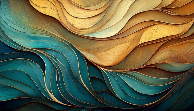 Abstract Organic Lines As Wallpaper Texture Background