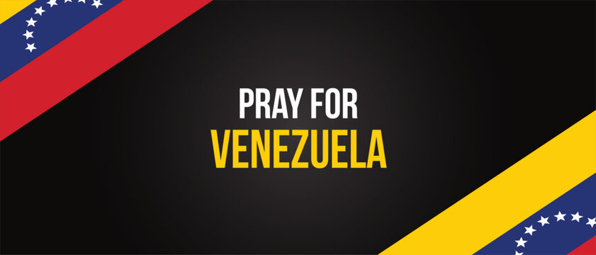 Pray for Venezuela Concept vector design. Massive earthquake hit Venezuela.