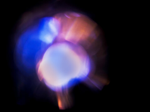 Colorful light leaks for design and special effects. Abstract background with random colors and shape.