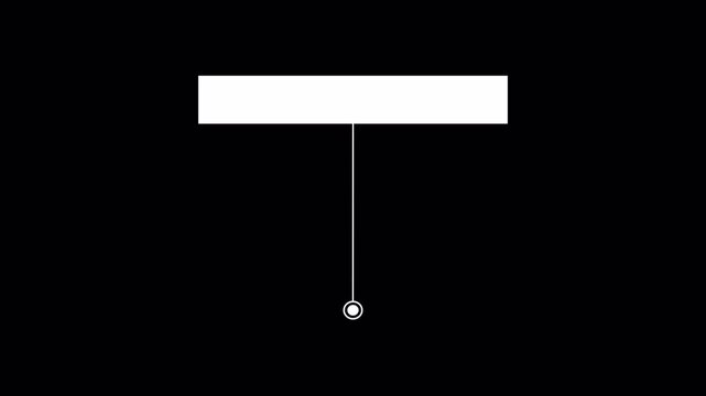 Futuristic Hud callout rectangle text box animation for text highlighting, Simple HUD elements rectangle frame lines callout animation, white callous rectangle, White digital interface box