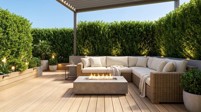 luxury home garden