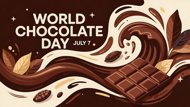 World chocolate day july 7th celebration