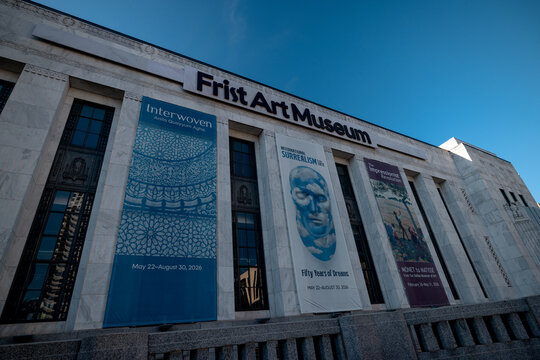 Nashville, Tennessee - June 6, 2026: The Frist Art Museum in Nashville, Tennessee
