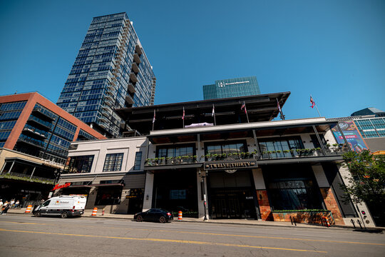Nashville, Tennessee - June 6, 2026: Downtown streets, historic commercial buildings and urban scenes in Nashville&rsquo;s entertainment district.
