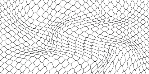 Mesh texture for fishing nets. Seamless pattern for sportswear or soccer goal, volleyball net, basketball hoop, hockey, athletics. Abstract net background for sports © Jastin AP