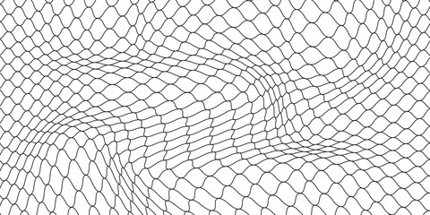 Mesh texture for fishing nets. Seamless pattern for sportswear or soccer goal, volleyball net, basketball hoop, hockey, athletics. Abstract net background for sports © Jastin AP