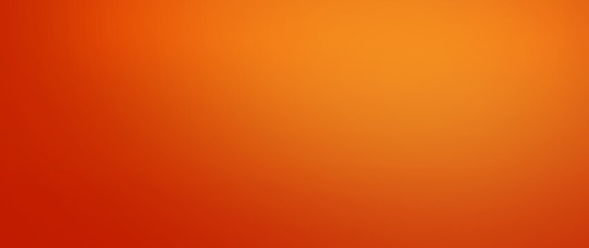 Vibrant warm orange gradient background with soft smooth lighting and clean copy space for modern commercial design projects, high quality professional abstract wallpaper featuring a radiant light