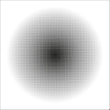 Halftone dot pattern background with gradient effect