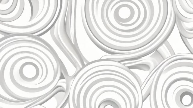 abstract swirling motion patterns in black and white