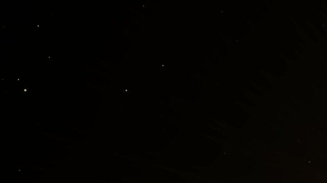 4k Luxury golden glitter trail, particles falling and light flare, magic dust, pixie dust path animation glitter for Christmas stars isolated, magical glitter line with optical light animation video