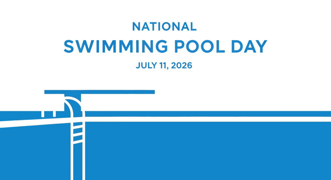 Geometric vector design of swimming pool