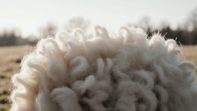 Close-up of bubbling foam texture in motion