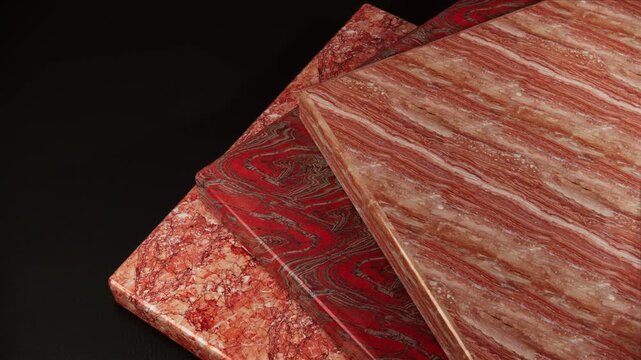 Premium Red Marble Stone Slabs for Luxury Interior Design