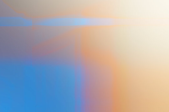 Abstract blurred gradient background in soft warm and cool tones