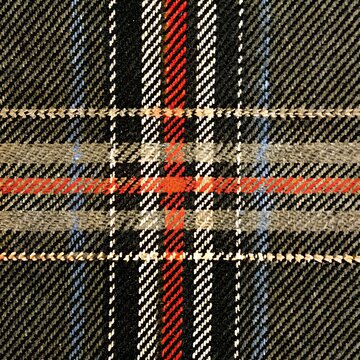 Charcoal grey fabric plaid tartan checkered textured pattern background