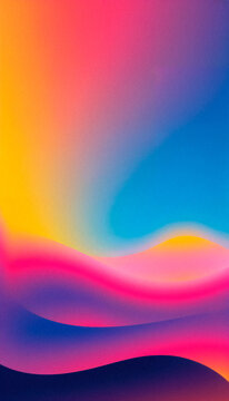 abstract colorful wave background