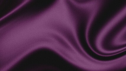 Fototapeta premium Elegant purple fluid abstract featuring swirling glossy waves, smooth gradients, and premium lighting. Ideal for branding, technology, beauty, presentations, packaging, and digital graphics.