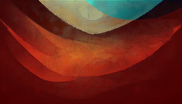 Layered Halftone Dot Background With Gradual Fade And Abstract Tonal Separation
