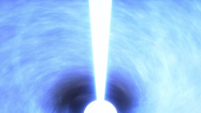 White dwarf with accretion disk and a jet