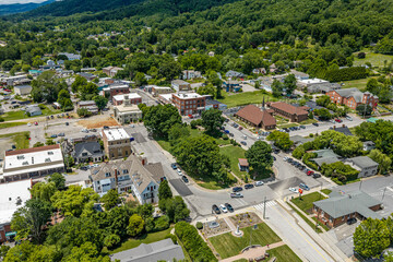 Fototapeta premium Burnsville, NC