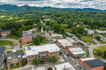 Fototapeta premium burnsville, north carolina