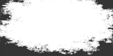 Fototapeta premium Grunge texture on a dark background, resembling a splattered paint effect or distressed paper, perfect for design projects seeking a raw, edgy aesthetic.