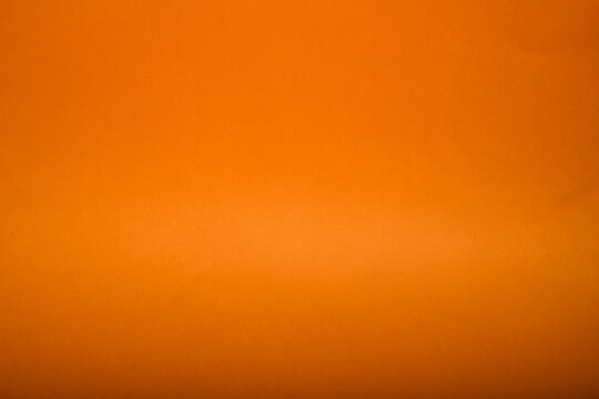 Orange Paper Background with Graduated Lighting &mdash; Studio Texture Photography
