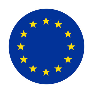 PNG European Union flag illustration on transparent background