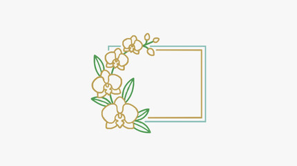 Golden wheat stalk icon with wheat grains and leaves. © nero