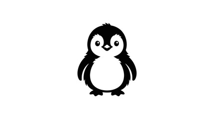 Cute Little Penguin Standing Alone. © almeera