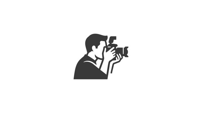 Man holding a digital camera.