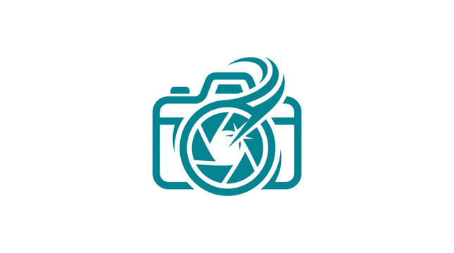 Camera Icon Graphic Design Element.