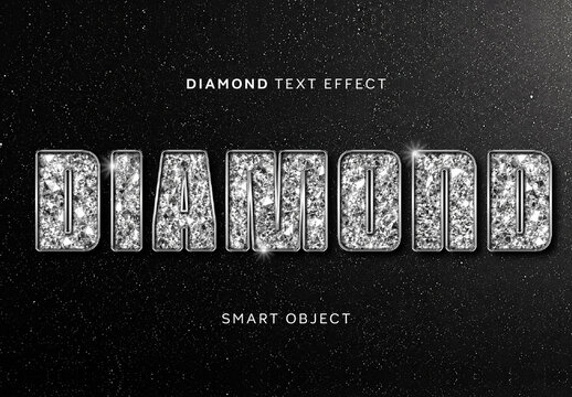 Diamond Text Effect
