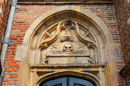 Noorderkerk (Northern Church, this is 1441 - 1519); Hoorn oldest building. Church is dedicated to Mary and is therefore also known as Vrouwekerk or Mariakerk. Hoorn, Netherlands.